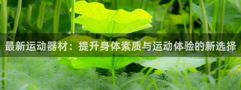 意昂体育5(KGAME)平台APP：最新运动器材：提升身体素