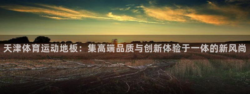 米兰体育在线：天津体育运动地板：集高端品质与创新体验于一体的新风尚