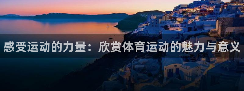 米兰体育下载：感受运动的力量：欣赏体育运动的魅力与意义